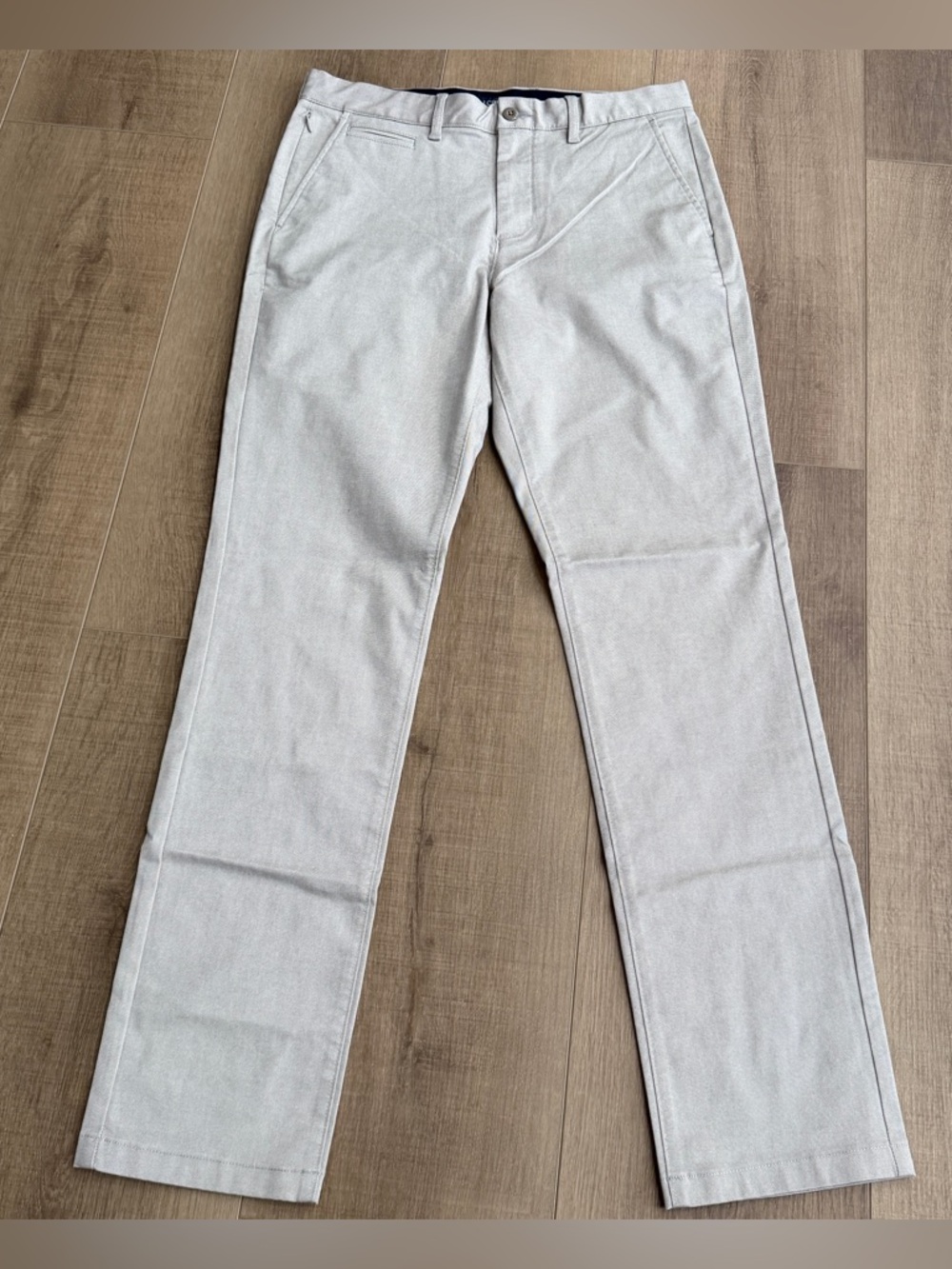 J. Crew Oarsman 770 Straight Men 31x32 Oxford Performance Flat Front Pants NEW